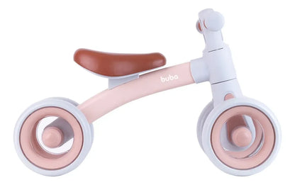 Bicicleta De Equilíbrio Com Luz Rosa - Buba