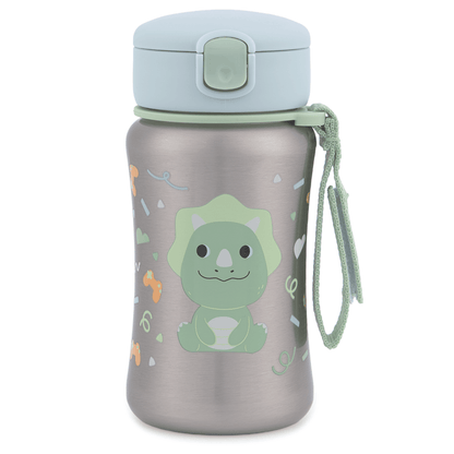 Garrafa De Aço Inox  350 ML Besties Dino - Sikp Hop