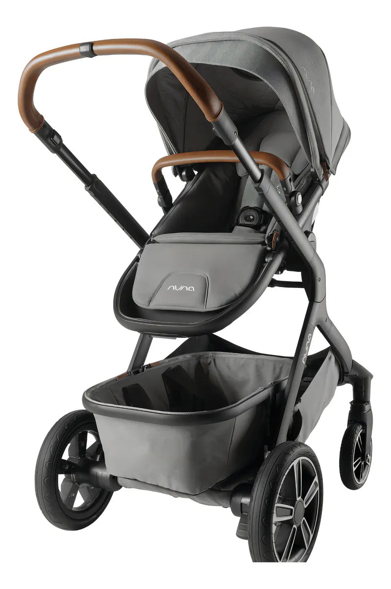 Carrinho Demi Grow Cinza Mescla Oxford - Nuna