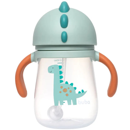 Copo C/ Dispositivo Canudo Magic Dino - Buba