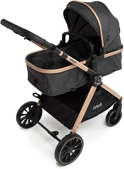 Carrinho Romanzo Preto Bronze - Infanti