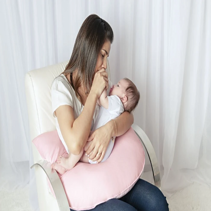 Almofada de Amamentação Basic Rosa- Batistela Baby