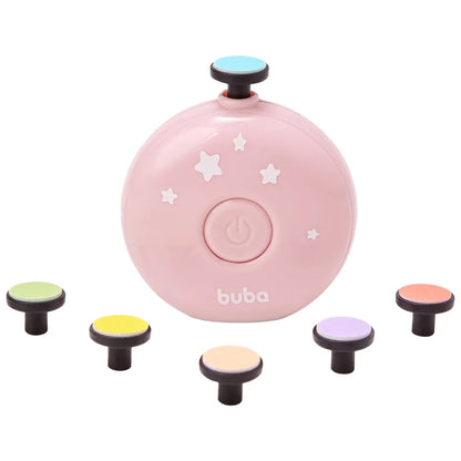 Kit Lixas De Unha Eletrico Rosa - Buba