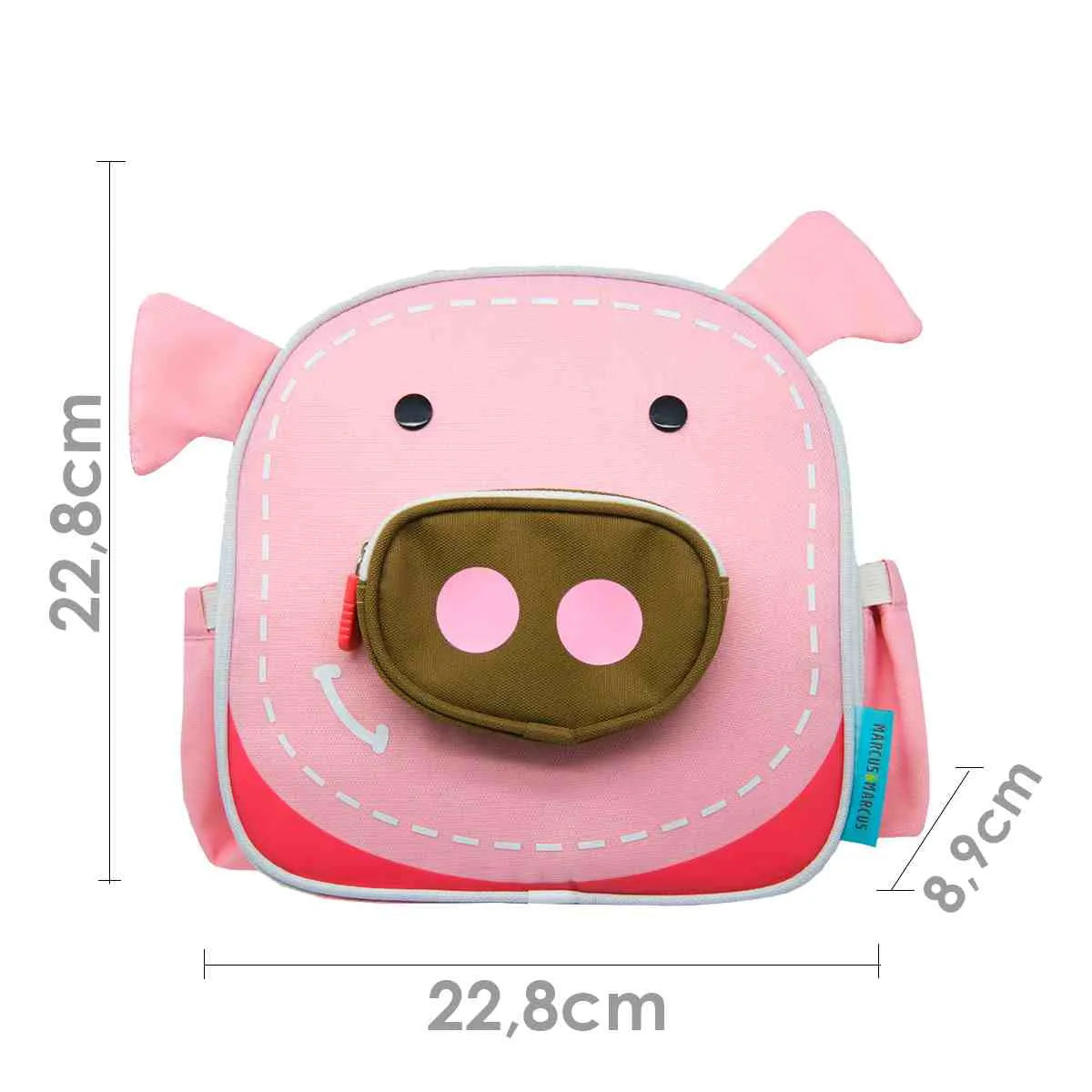 Mochila Térmica Porkinha Porkey - Marcus E Marcus