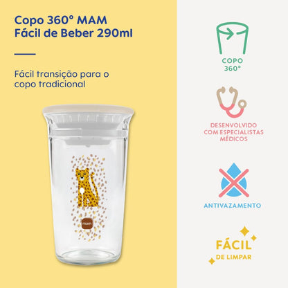 Copo 360 Fácil De Beber - Mam
