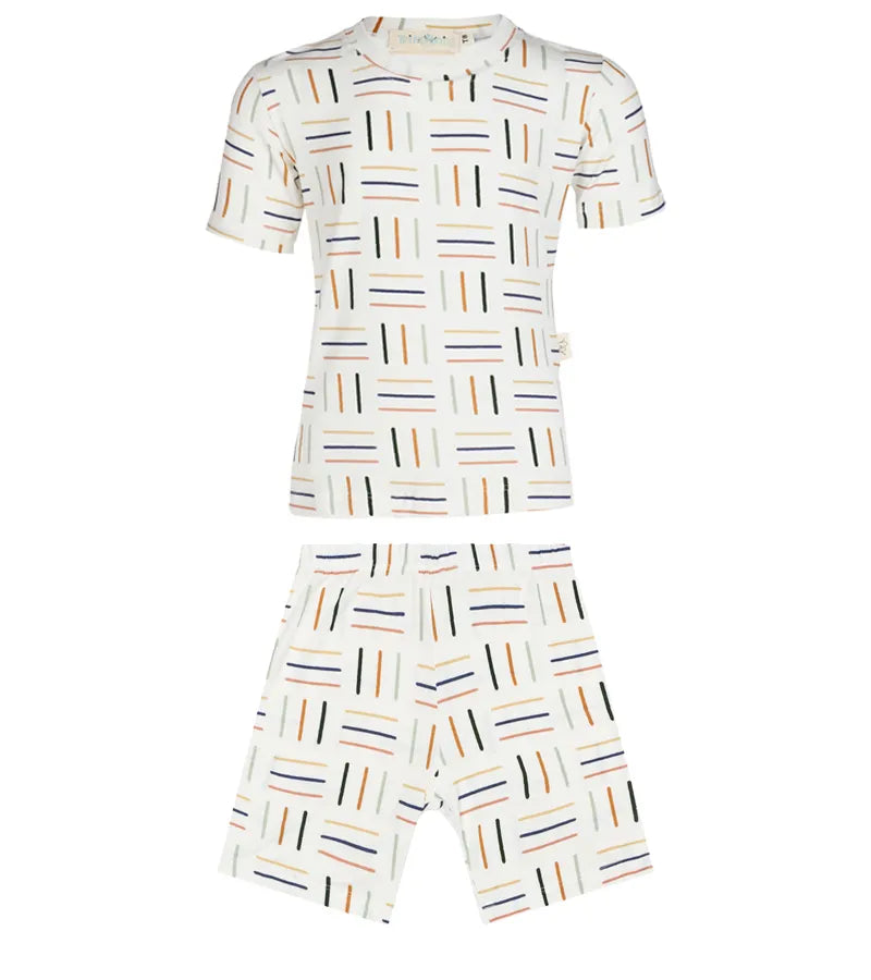 Conjunto Pijama Curto Palito Colore - Trend 4 Kids