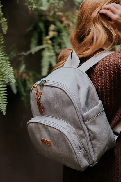 Mochila Térmica Cuidado Cinza - Pirulitando