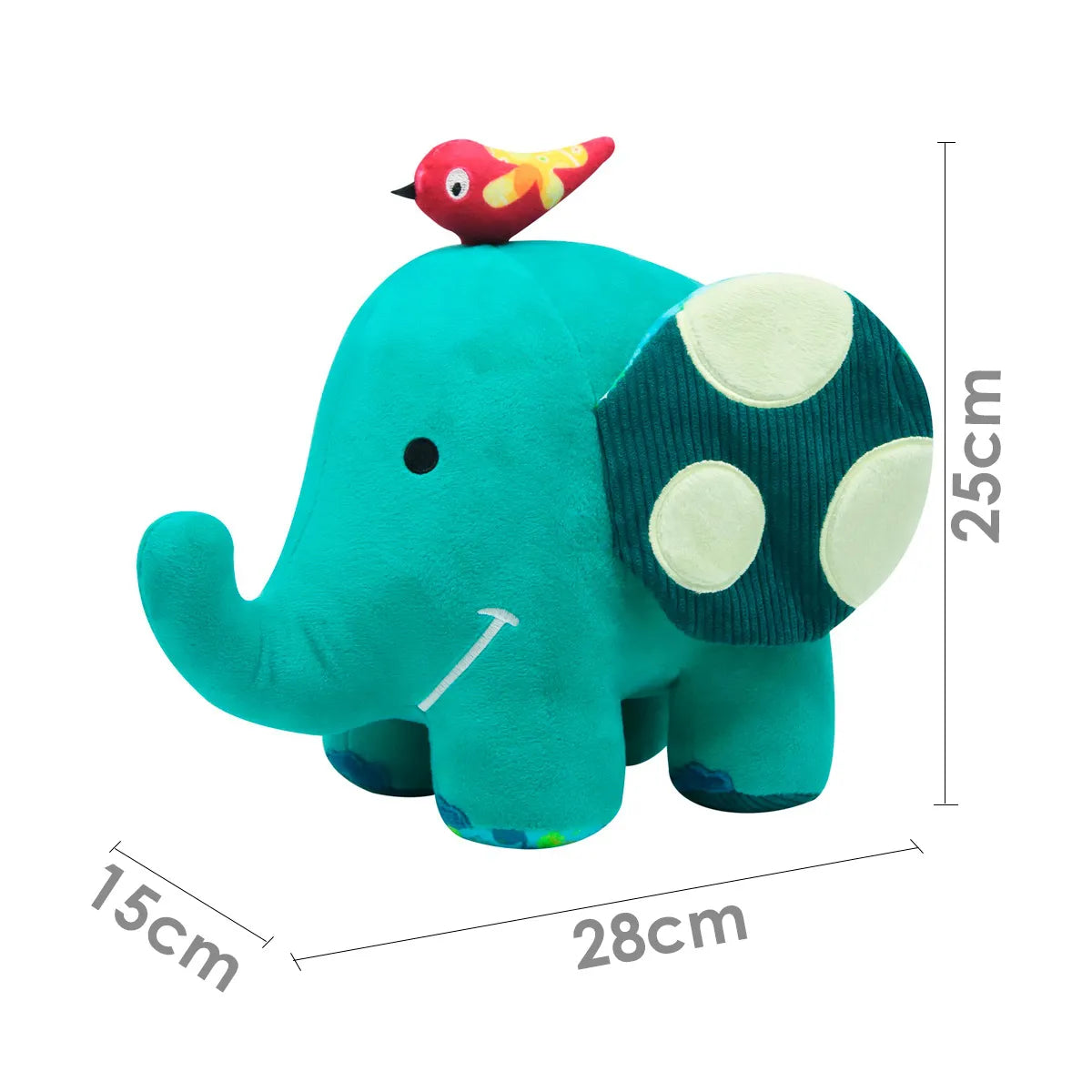 Pelúcia Personagens Elefante Ollie - Marcus e Marcus