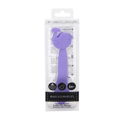 Colher em Silicone Baleia Willo - Marcus & Marcus