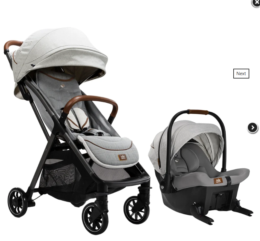 Combo Carrinho Parcel+ Bb Conf Srint Cz/oyste - Joie