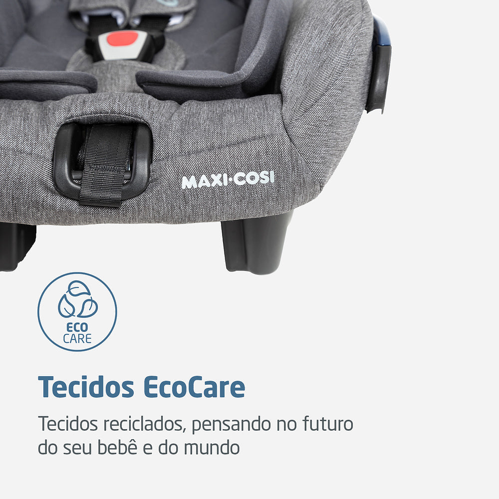 Bebê Conforto Citi² Cinza com Base - Maxi-Cosi