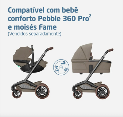 Carrinho de Bebê Fame Twillic Truffle - Maxi Cosi
