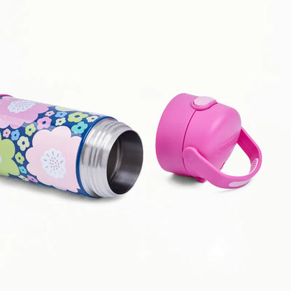Garrafa Térmica 355ml Flores - Thermos