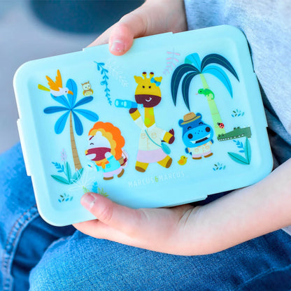 Box De Refeição Com Duas Divisórias Verde - Marcus E Marcus