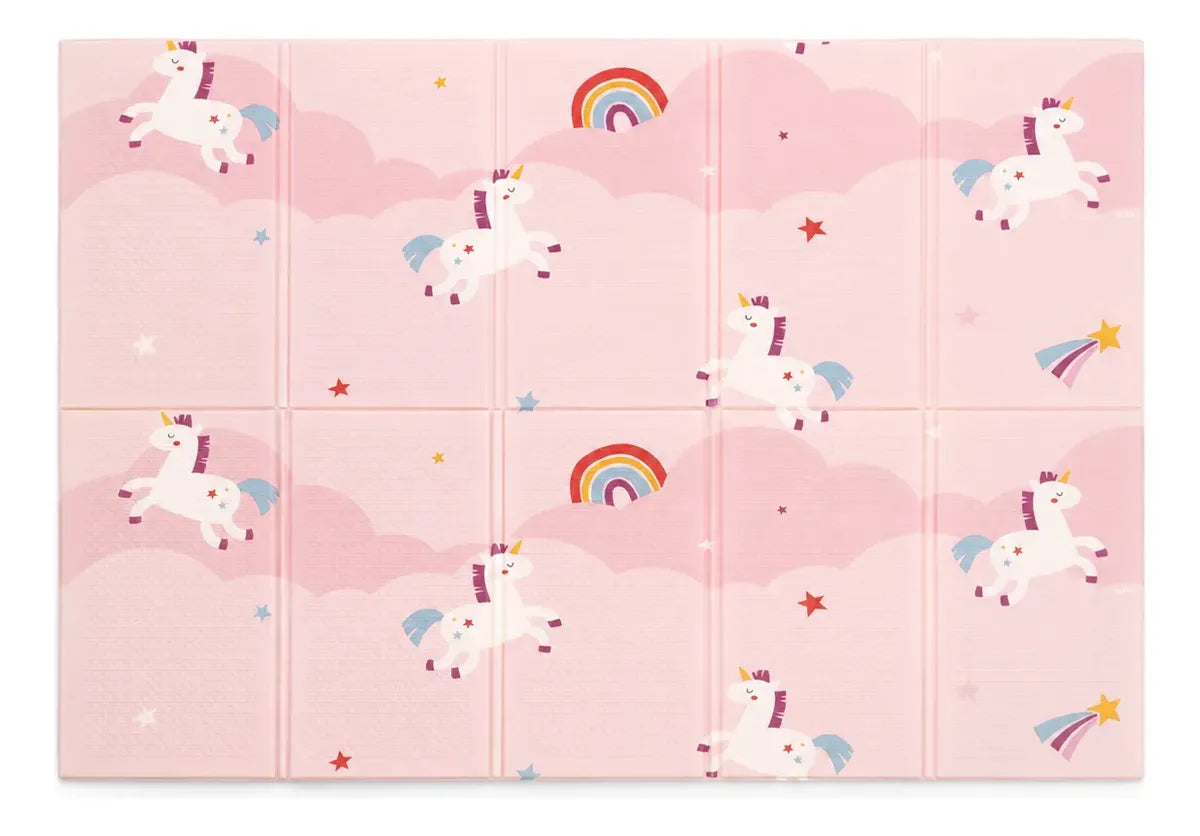 Tapete Dobrável Magic Unicórnio Rosa - Buba