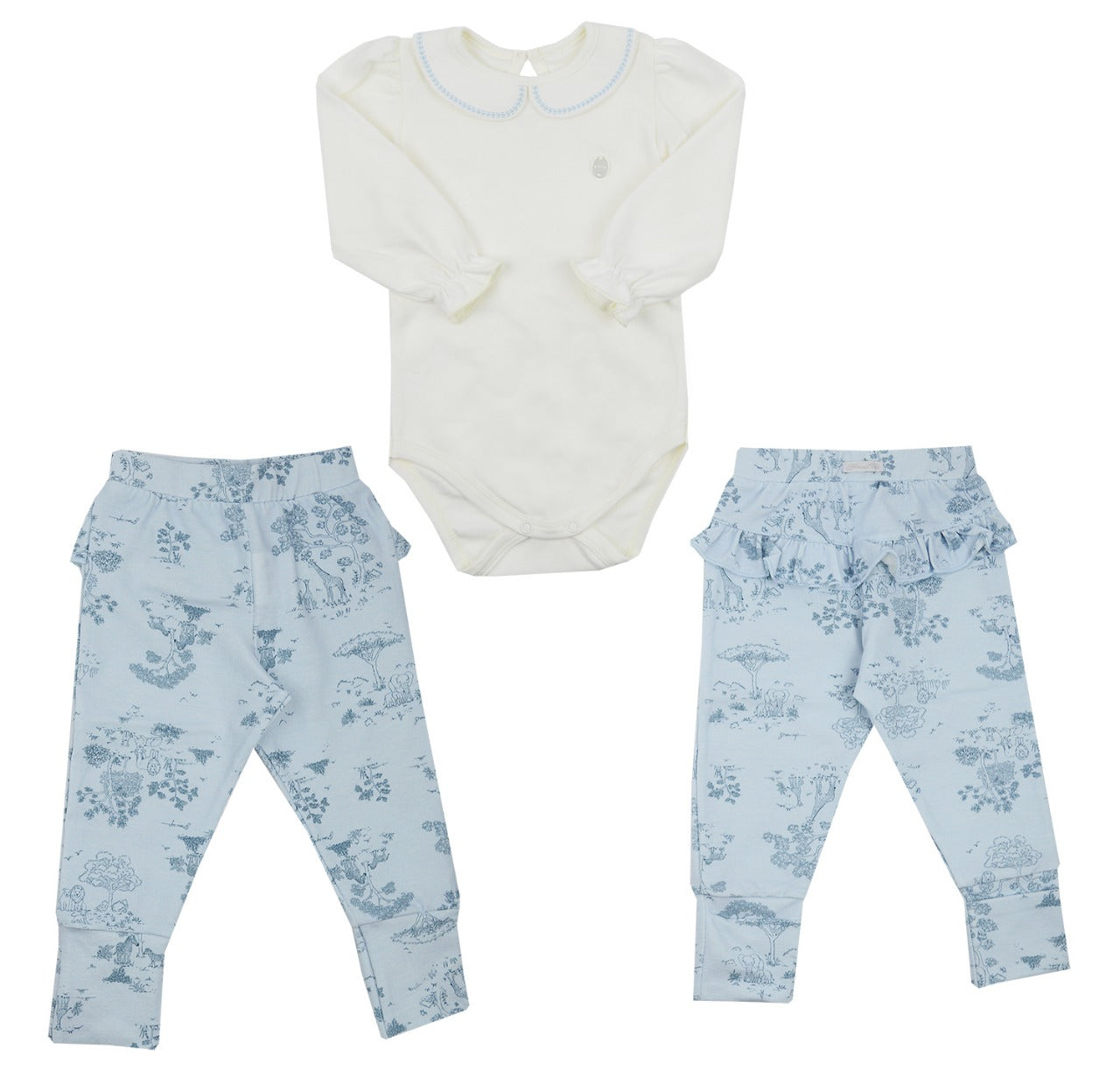 Conjunto Pagão Mama África Azul - Grow Up