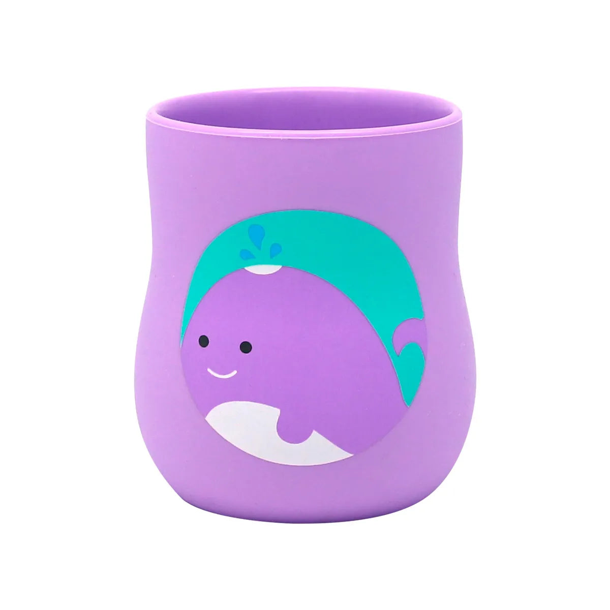 Copo Anatômico em Silicone 120ml Baleia Willo - Marcus e Marcus