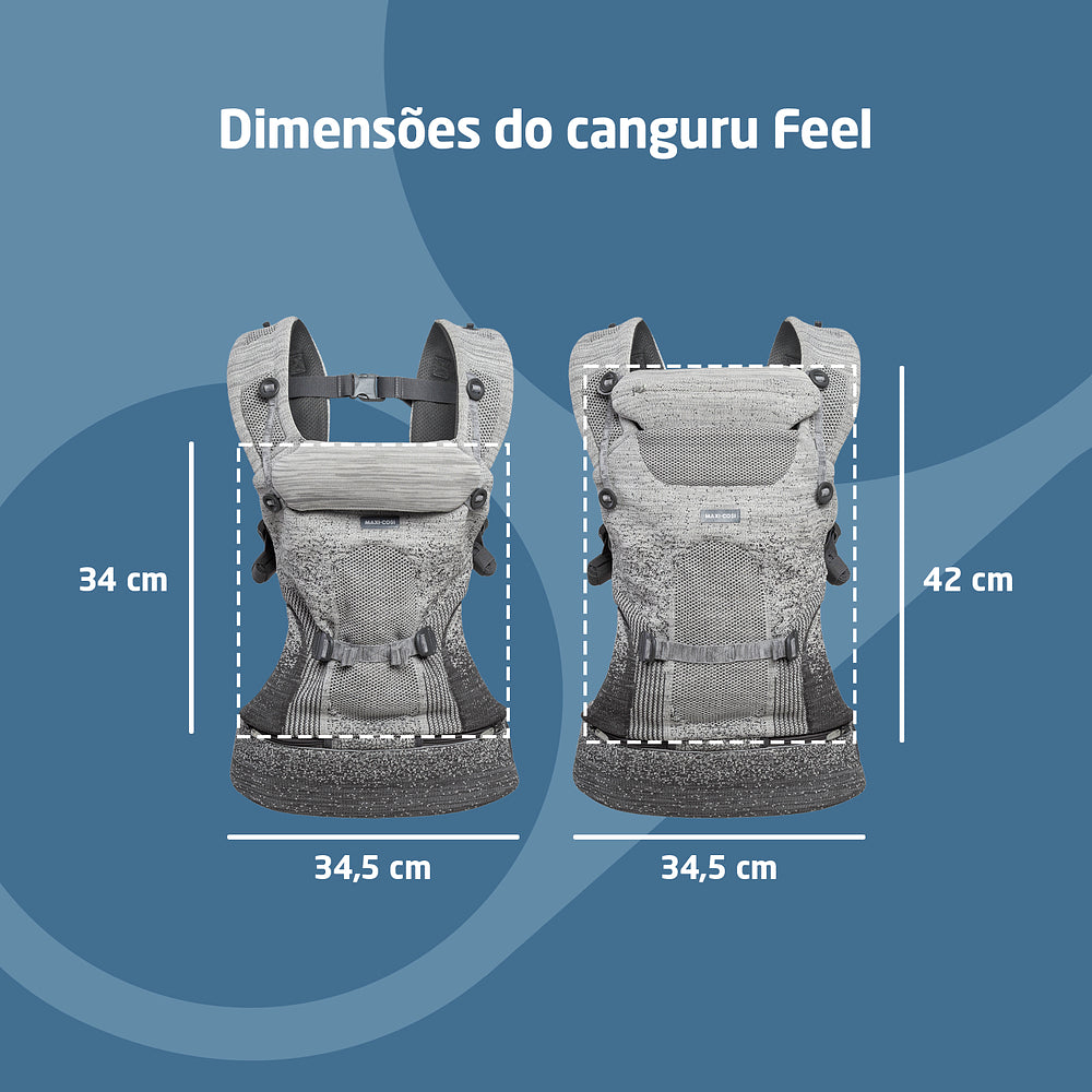 Canguru Feel Cinza - Maxi-Cosi