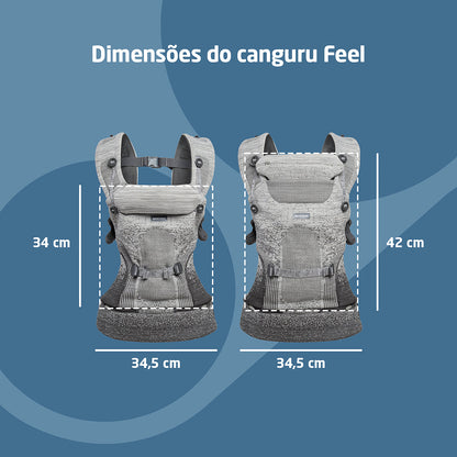 Canguru Feel Cinza - Maxi-Cosi