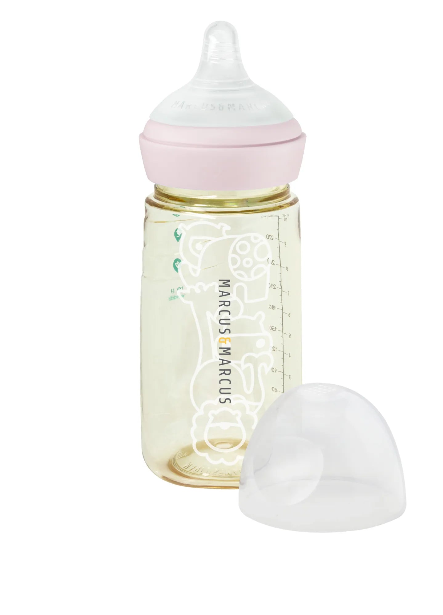 Mamadeira Em Ppsu 300ml Rosa - Marcus e Marcus