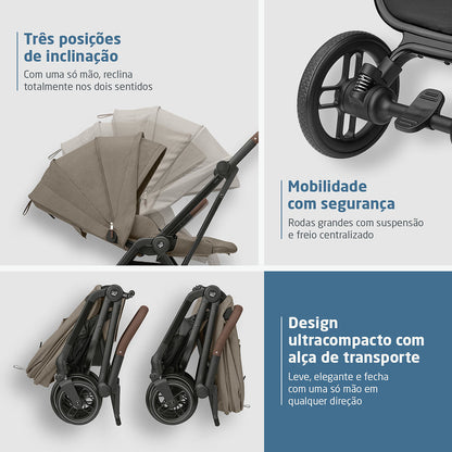 Carrinho Leona² Twillic Truff - Maxi-Cosi