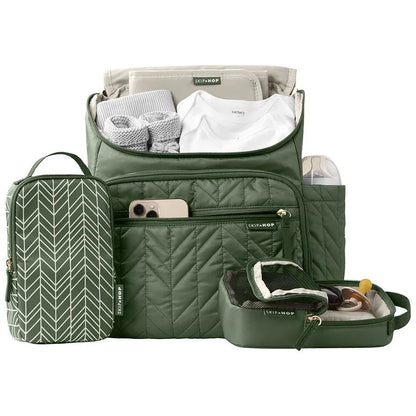 Mochila Maternidade Forma Verde Salvia - Skip Hop