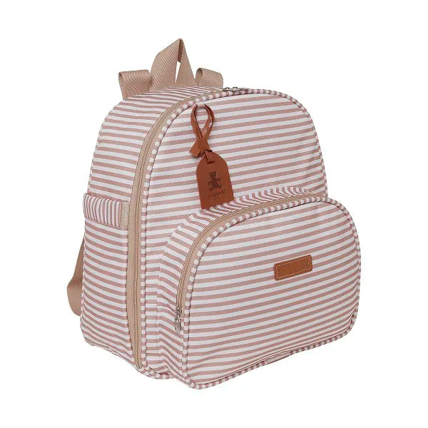 Mochila Térmica Crescer Caramelo Listrado - Pirulitando