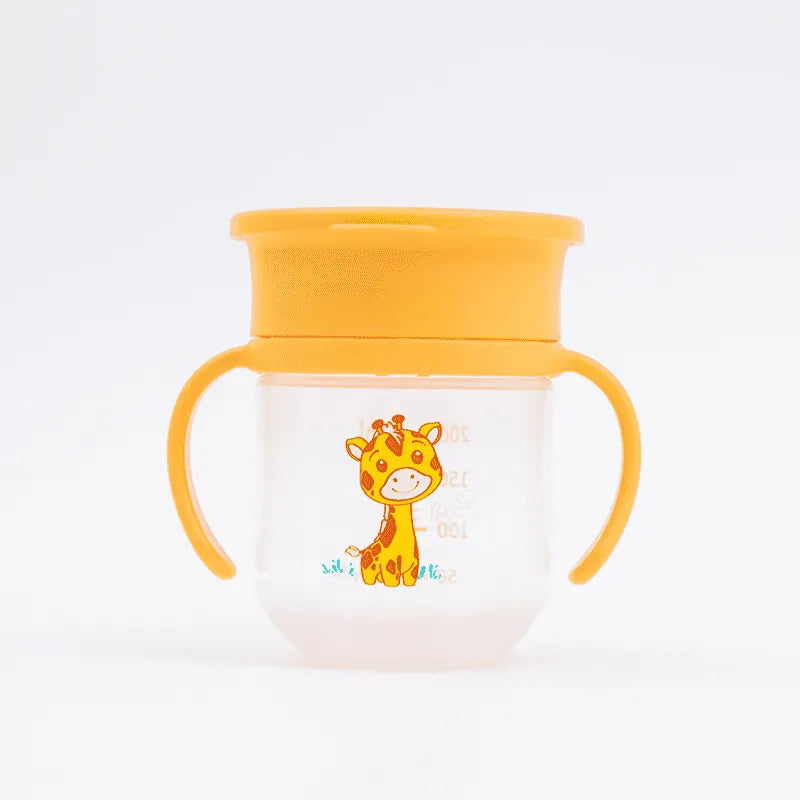 Copo De Treinamento 360° Com Alça Removível E Tampa 200ml Sol Petit Pia