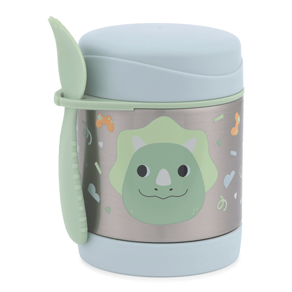 Pote Térmico Com Talher Besties Dino  - Sikp Hop