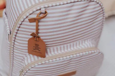 Mochila Térmica Crescer Caramelo Listrado - Pirulitando