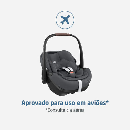 Bebê Conforto Pebble Pro Com Base Familyfix 360 Pro² Graphite - Maxi Cosi