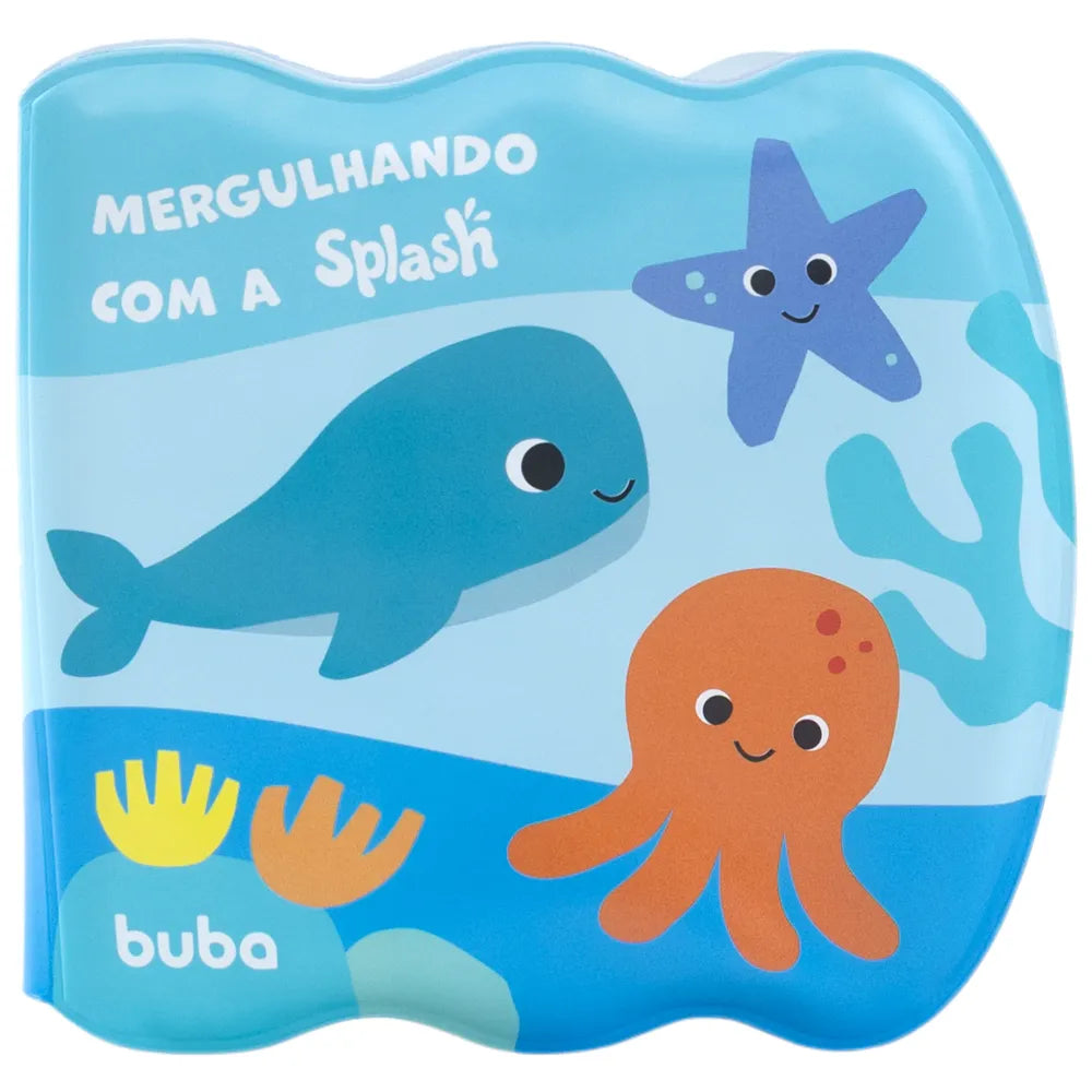 Livrinho De Banho Splash - Muda De Cor - Buba