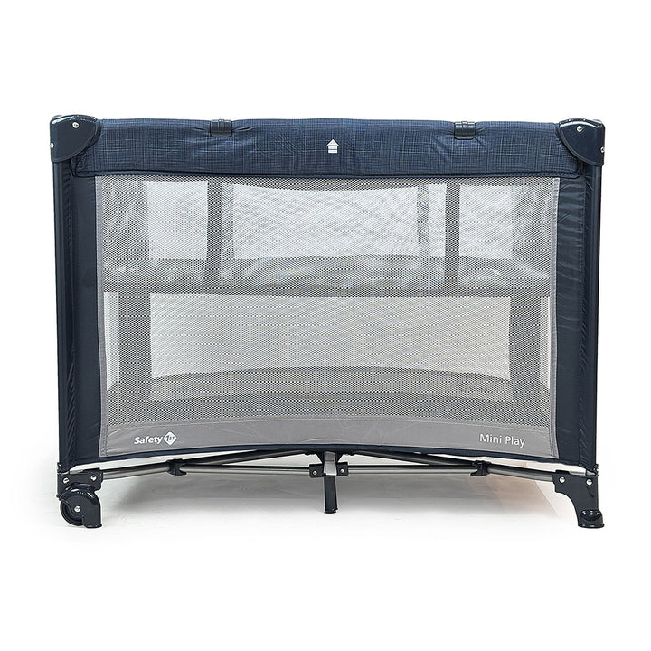 Berço Mini Play 1t Net Blue - Safety