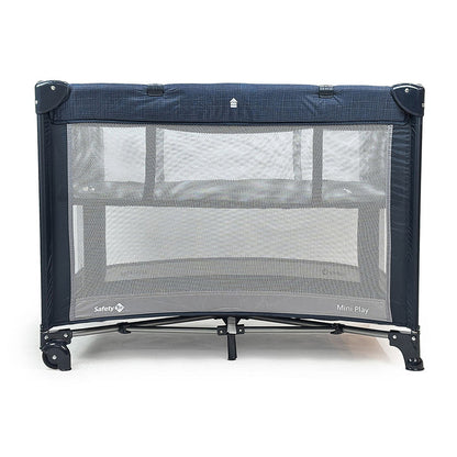Berço Mini Play 1t Net Blue - Safety