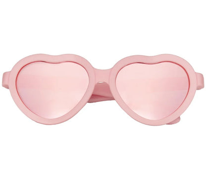 Óculos De Sol Coração Rosa P - Buba