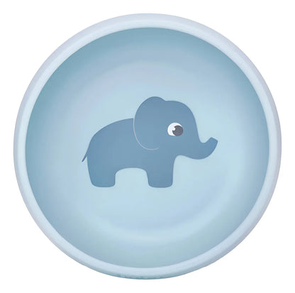Bowl Em Silicone Com Ventosa Cloudy Elefante - Buba