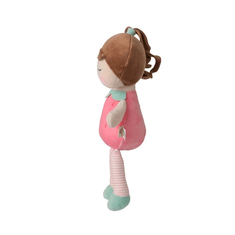 Boneca Com Caixa Angela Frutas Moranguinho  33cm - Metoo