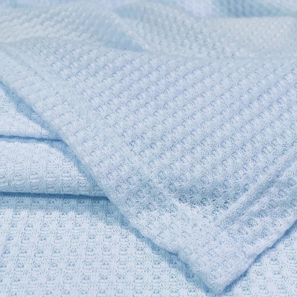 Manta Donna Termocelular Cubes Azul Bebê - Laço Bebê