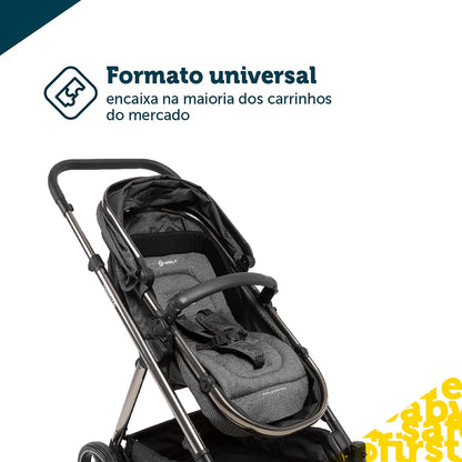ALMOFADA PARA CARRINHO SAFECOMFORT DUPLA FACE CINZA - SAFETY 1st