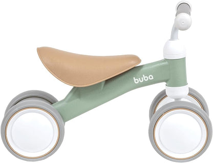 Bicicleta De Equilíbrio 4 Rodas Verde - Buba