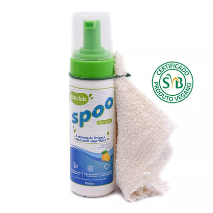 Espuma Multilimpeza - Spoo - 200ML - Bioclub
