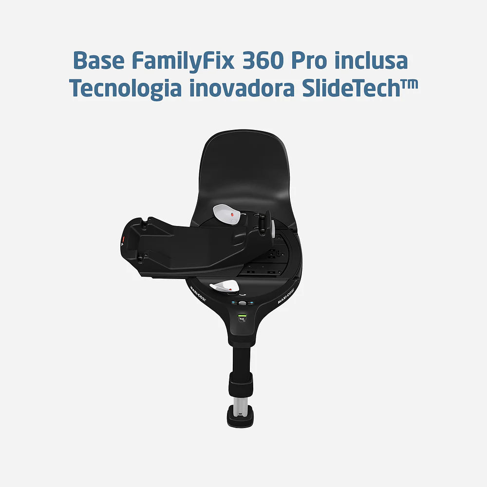 Bebê Conforto Pebble Pro Com Base Familyfix 360 Pro² Graphite - Maxi Cosi