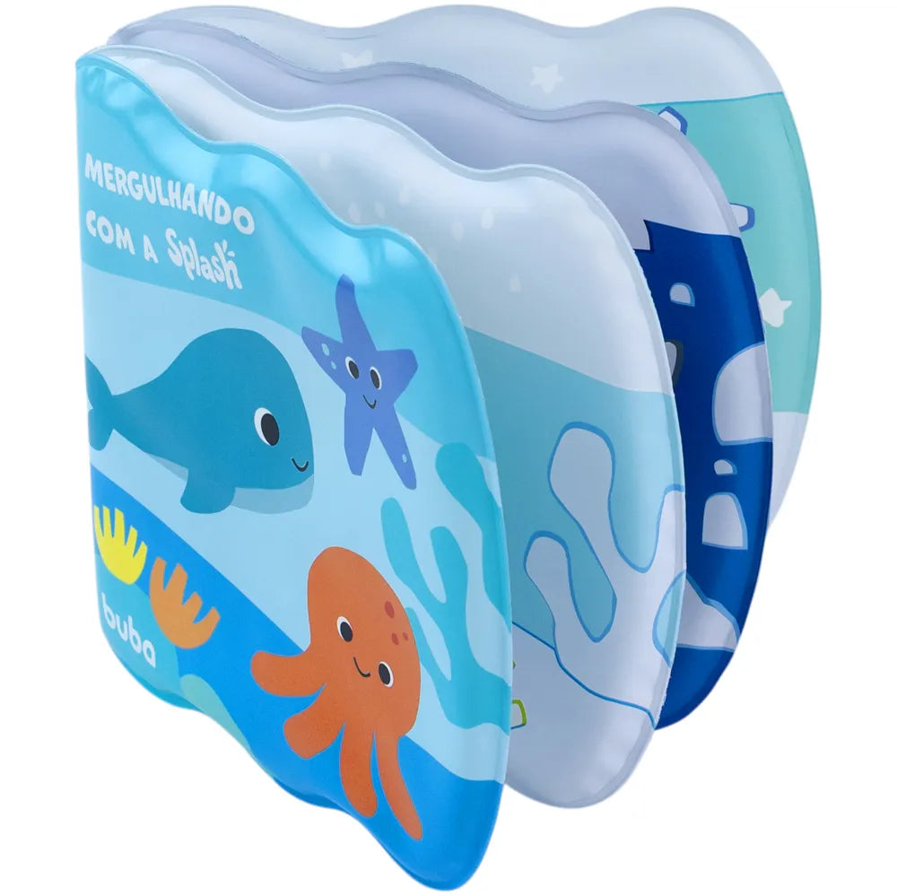 Livrinho De Banho Splash - Muda De Cor - Buba