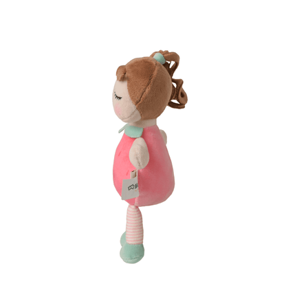 Boneca Mini Com Caixa Ângela Frutas Moranguinho  20cm - Metoo
