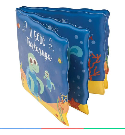 Kit Livrinho De Banho E Tartaruga - Buba
