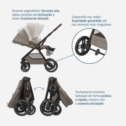 Carrinho Oxford Twillic Truff - Maxi-Cosi