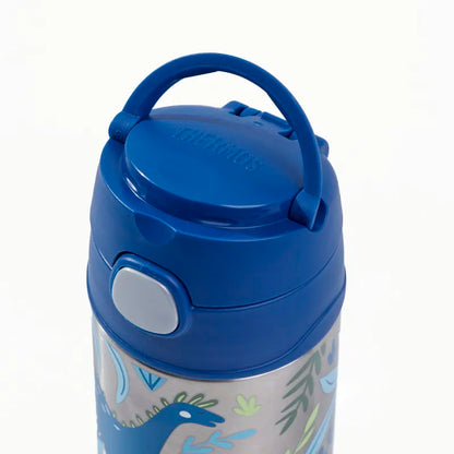 Garrafa Térmica 355ml Reino dos Dinossauros (azul) - Thermos