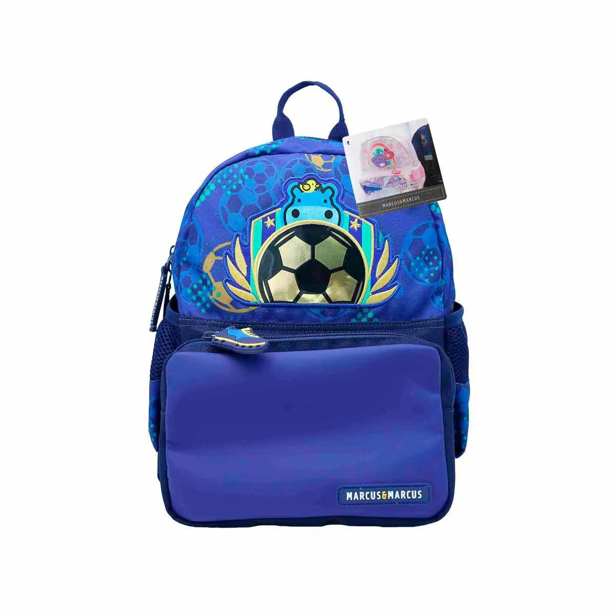 Mochila Escolar 2 Em 1 - Marcus E Marcus  - Azul