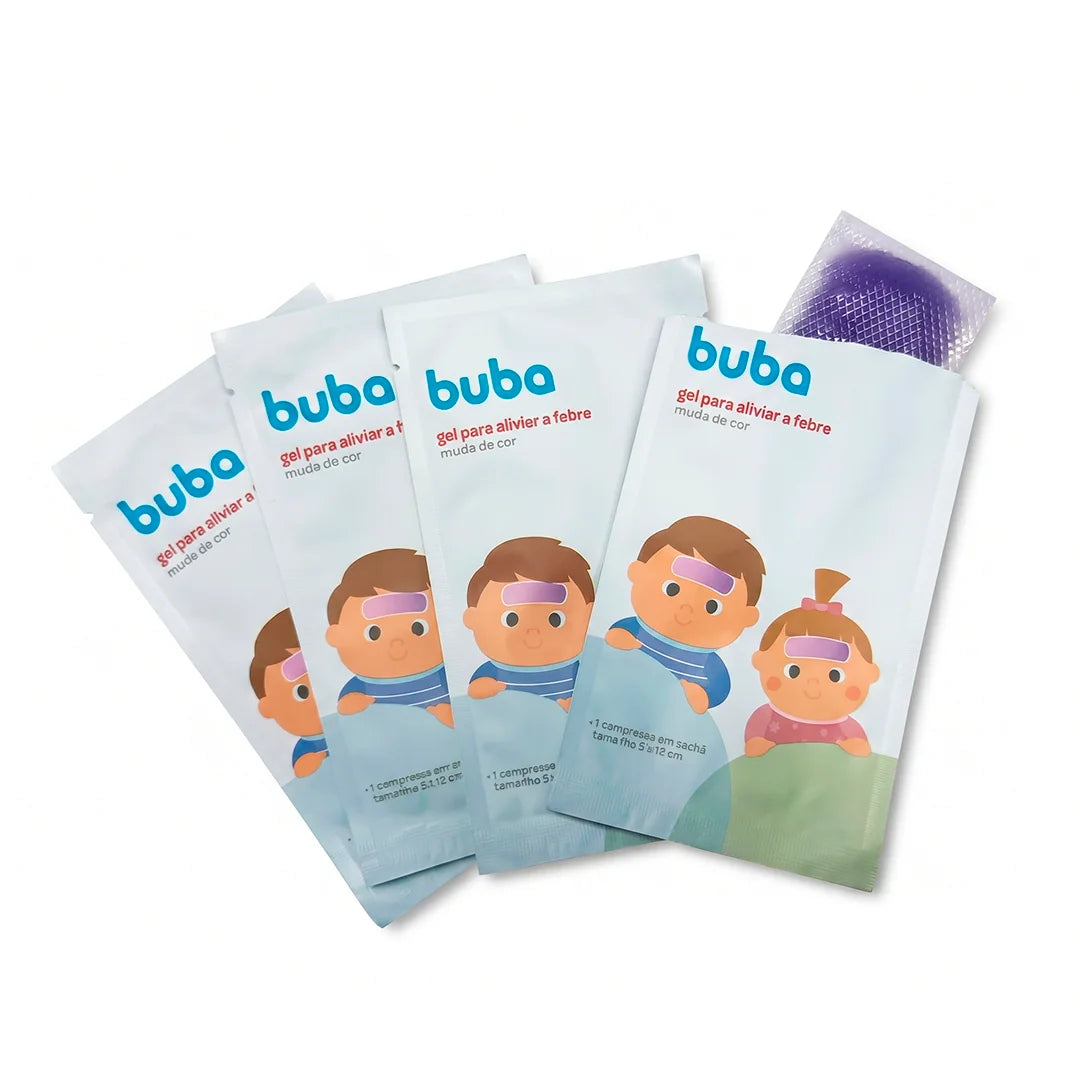 Gel Para Aliviar A Febre Muda De Cor - Buba