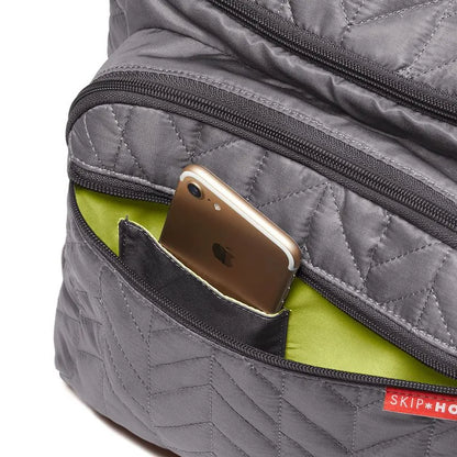 Mochila Maternidade Forma Cinza - Skip Hop